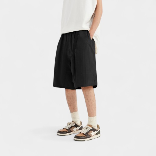 Men's Relaxed Fit/Loose Fit Cargo Shorts - Image 6
