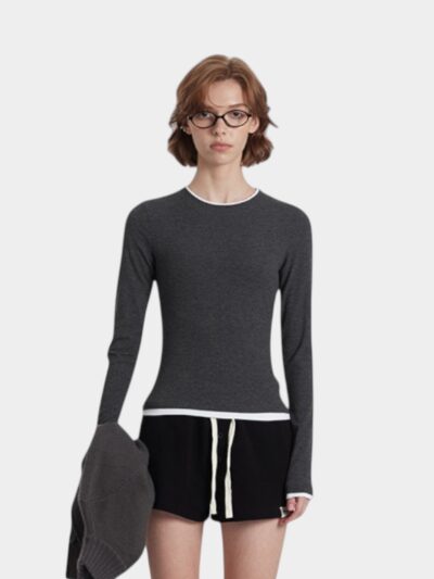 Women's Slim Fit Long sleeves T-Shirt