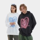Unisex Artistic print Long sleeves Hoodie