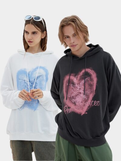 Unisex Artistic print Long sleeves Hoodie