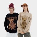 Unisex Animal print Long sleeves Knitted Jumper