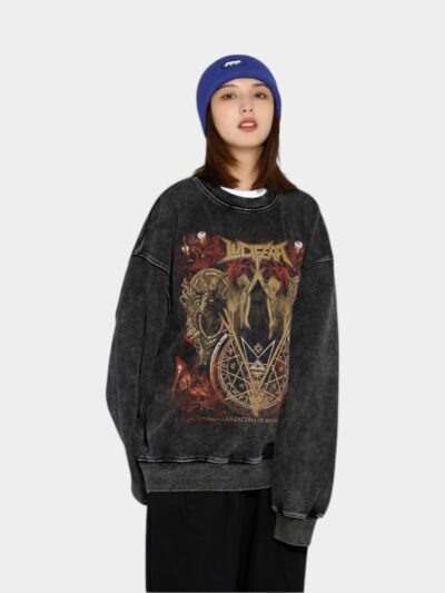 Unisex Artistic print Long sleeves Sweatshirt
