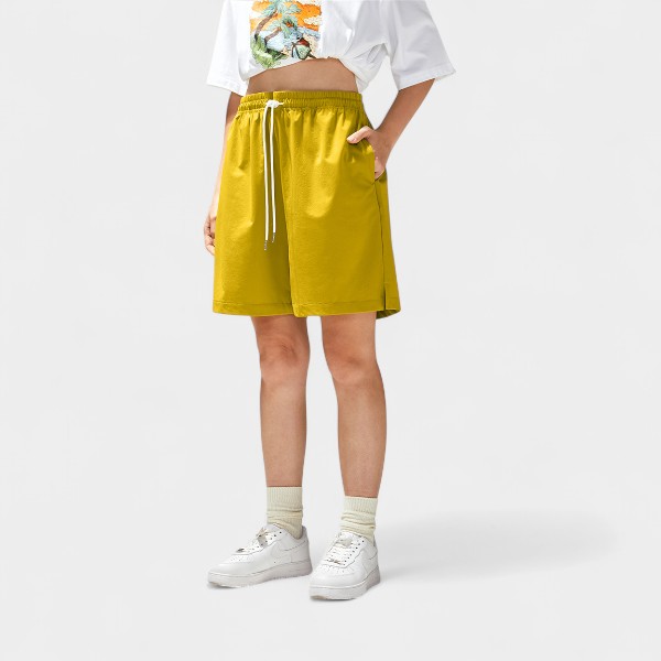 Unisex Relaxed Fit/Loose Fit Nylon Shorts