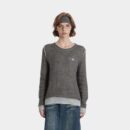 Women's Striped pattern Long sleeves Knitted Jumper