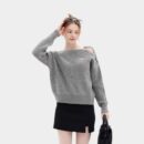 Women's Regular Fit Long sleeves Knitted Jumper