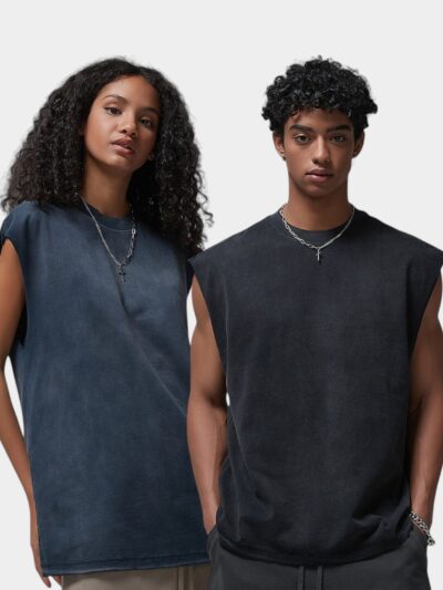 Unisex Oversized Sleeveless Tank Top