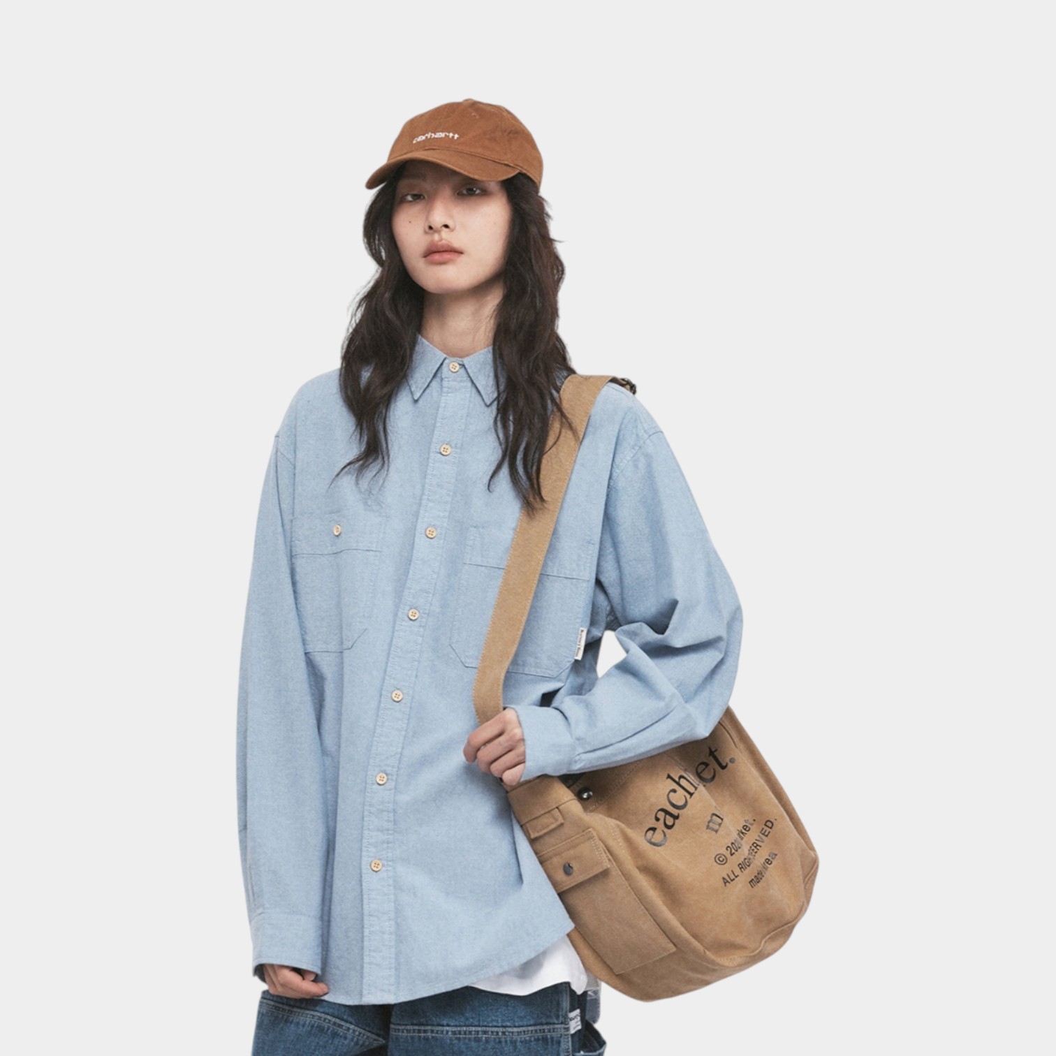 Women's Oversized Long sleeves Casual Shirt - Image 6