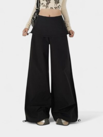 Women's Text print Cargo Pants