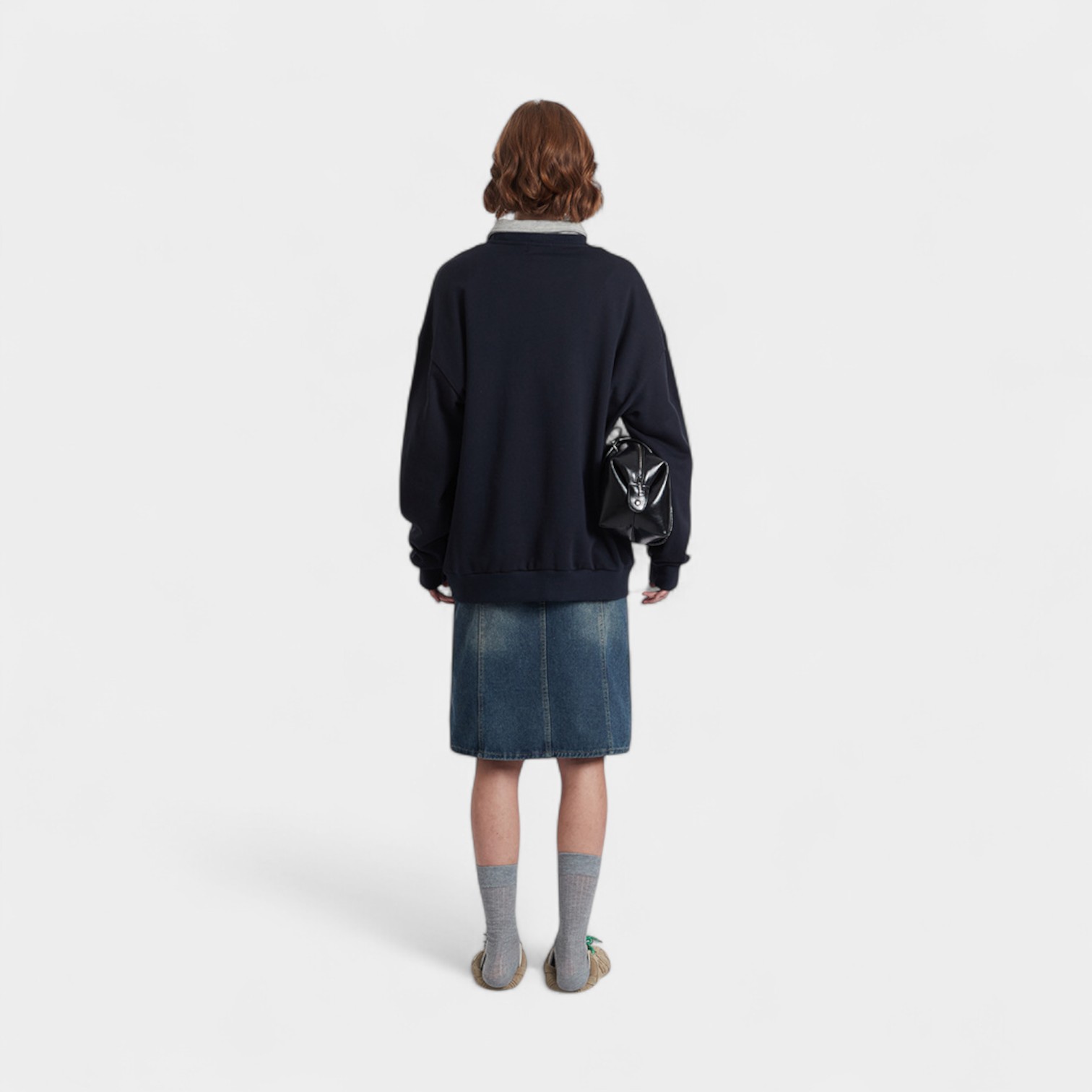 Women's Oversized Long sleeves Sweatshirt - Image 3