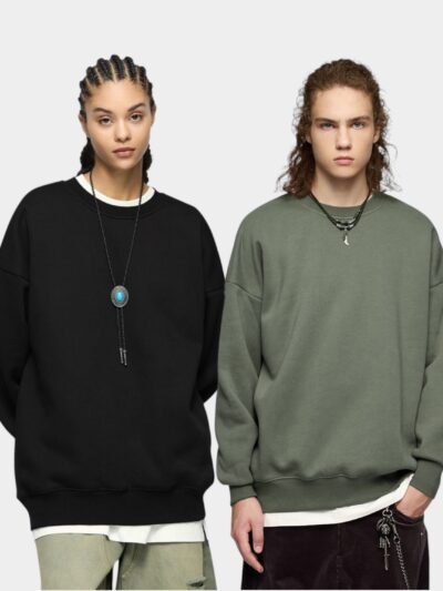 Unisex Oversized Long sleeves Sweatshirt