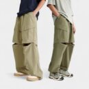 Unisex Checked pattern Cargo Pants