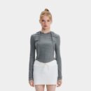 Women's Slim Fit Long sleeves Hoodie