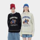 Unisex Animal print Long sleeves Knitted Jumper