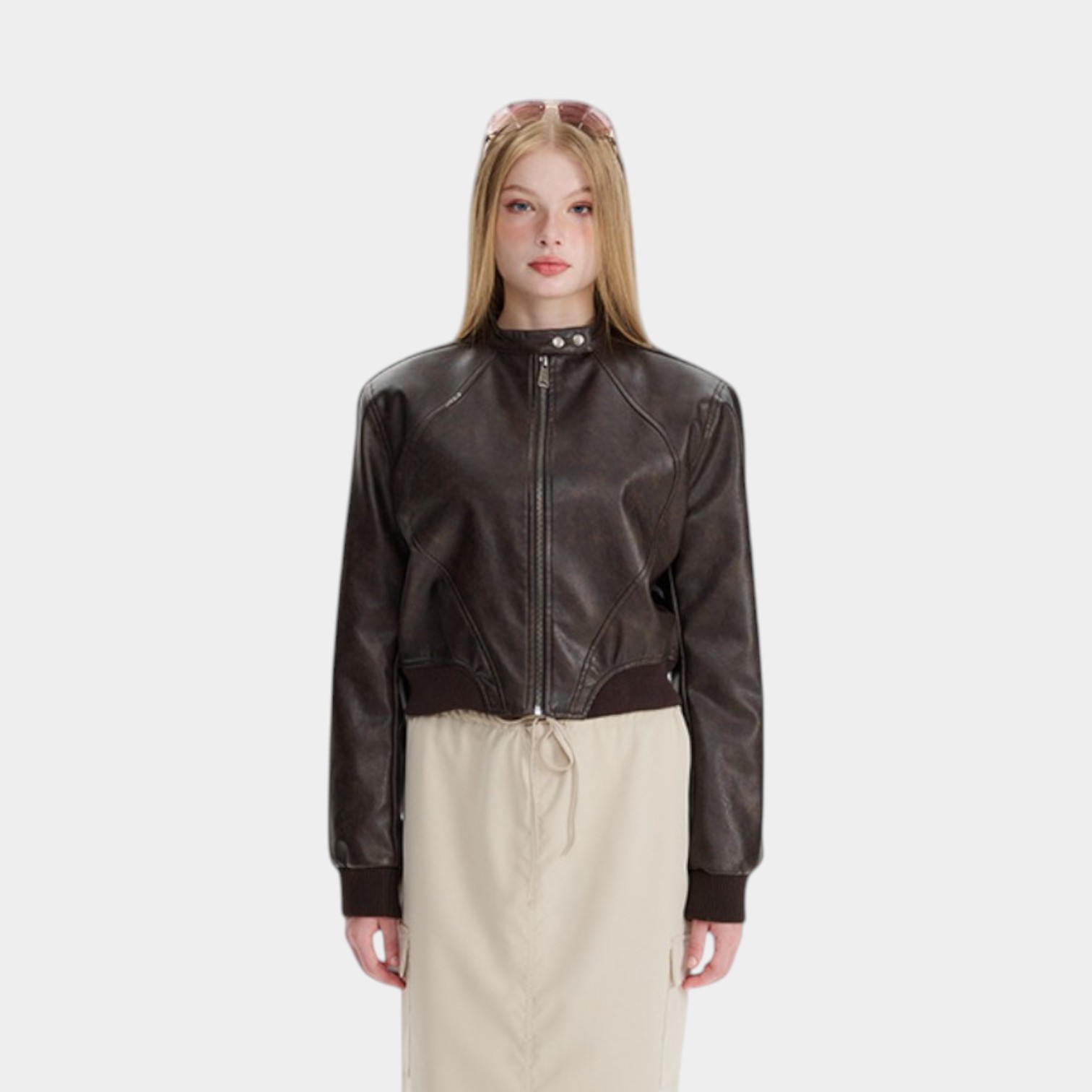 Women's Regular Fit Long sleeves Bomber Jacket