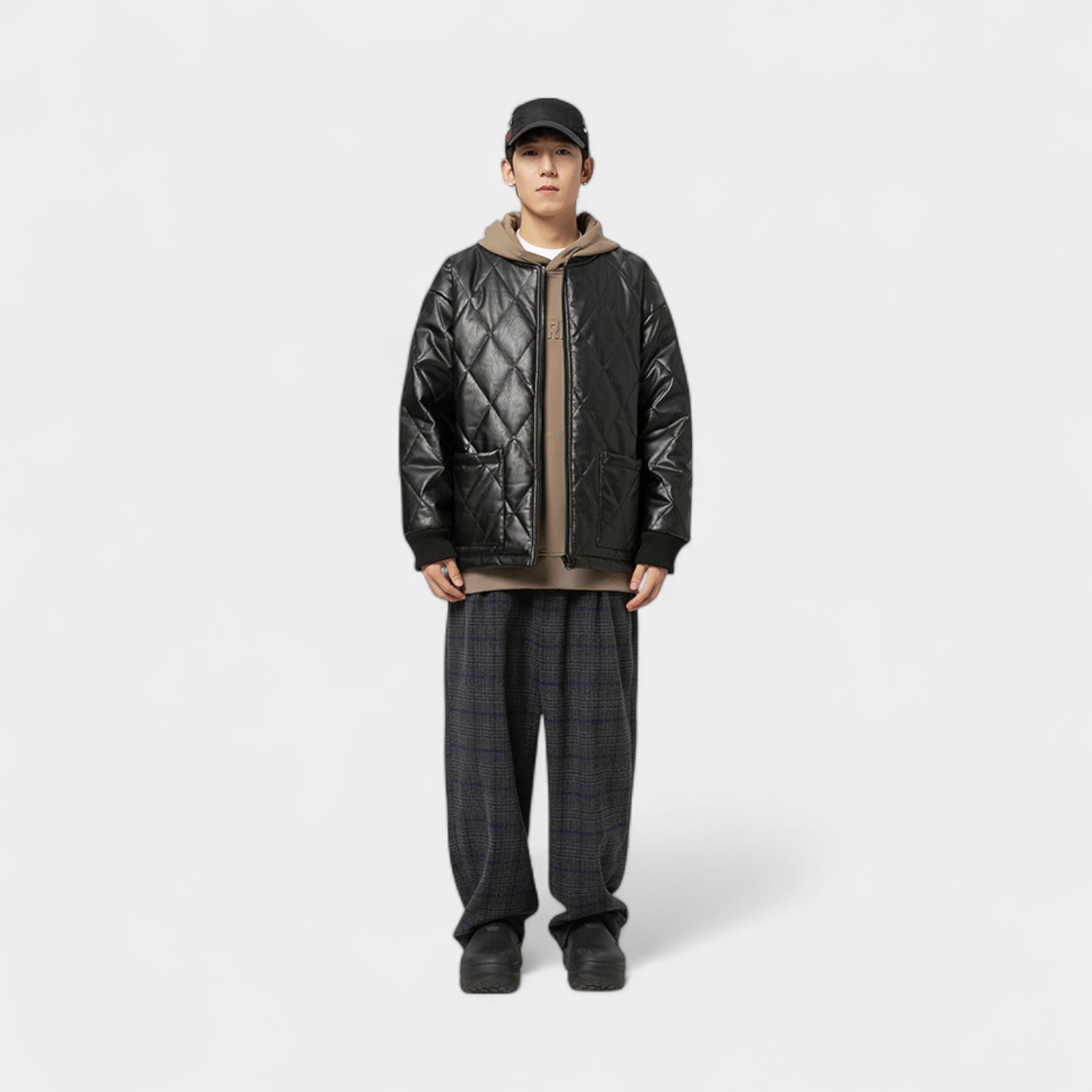 Women's Oversized Long sleeves Bomber Jacket - Image 6