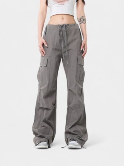 Women's Relaxed Fit/Loose Fit Parachute Pants