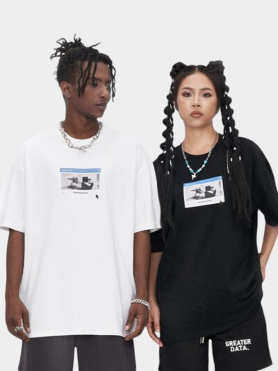 Unisex Artistic print Short sleeves T-Shirt