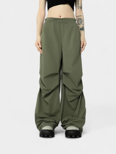 Women's Relaxed Fit/Loose Fit Parachute Pants