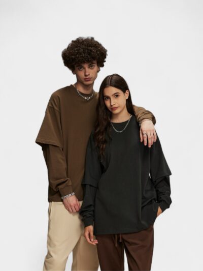 Unisex Oversized Long sleeves Sweatshirt