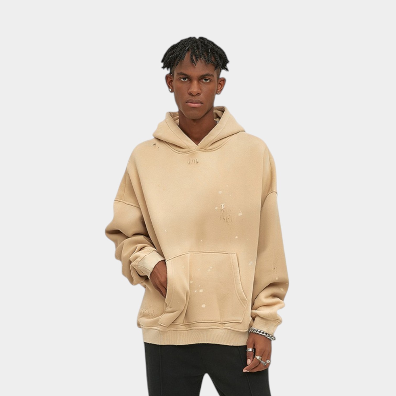 Unisex Oversized Long sleeves Hoodie - Image 4