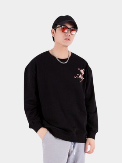 Men's Floral print Long sleeves Sweatshirt