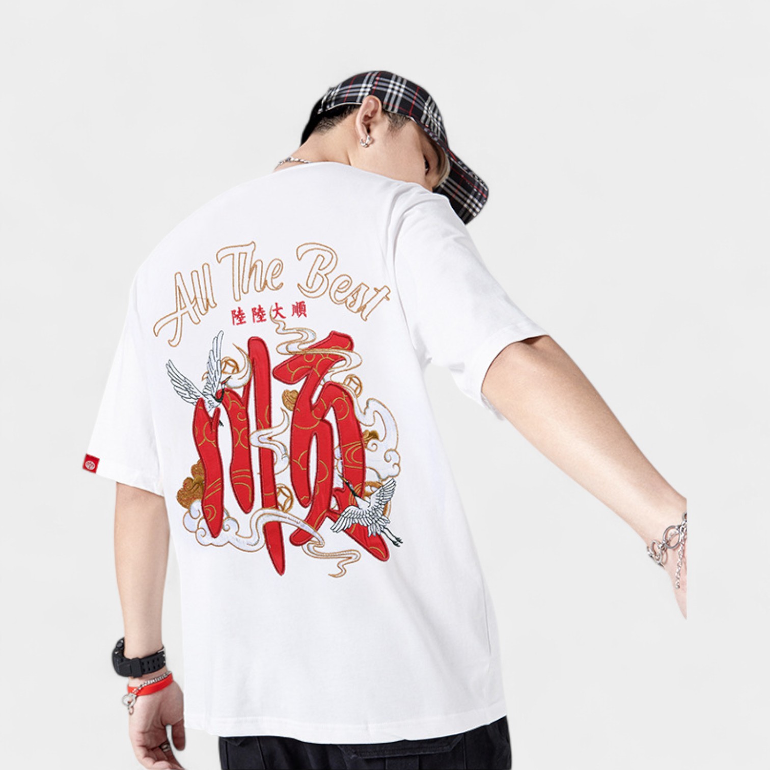 Men's Artistic print Short sleeves T-Shirt - Image 3