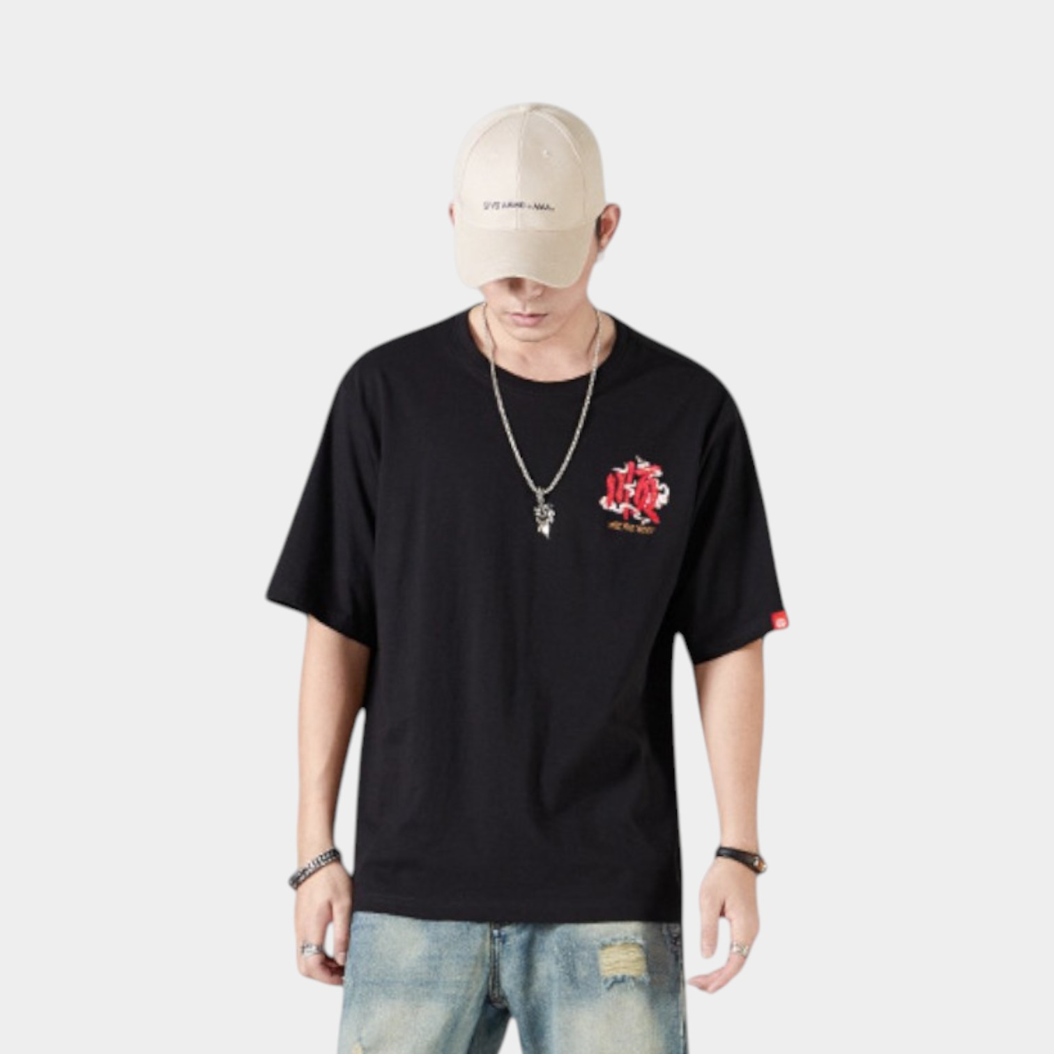 Men's Artistic print Short sleeves T-Shirt - Image 4