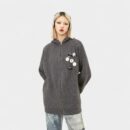 Women's Oversized Long sleeves Zip up Jacket