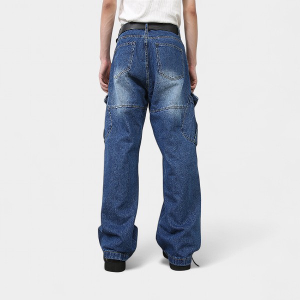 Men's Relaxed Fit/Loose Fit Jeans - Image 3