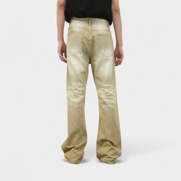 Men's Relaxed Fit/Loose Fit Jeans - Image 4
