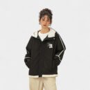 Women's Text print Long sleeves Windbreaker