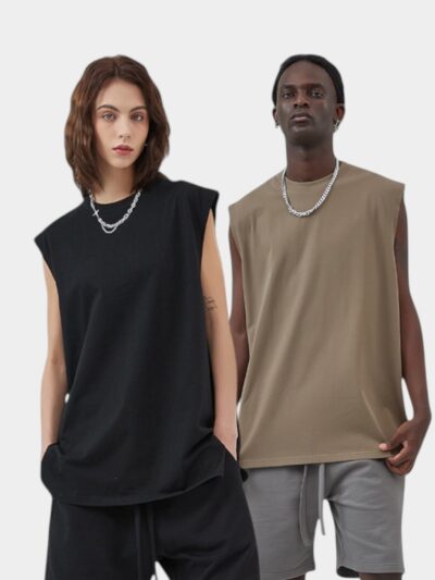 Unisex Oversized Sleeveless Tank Top