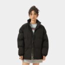 Women's Text print Long sleeves Puffer Jacket