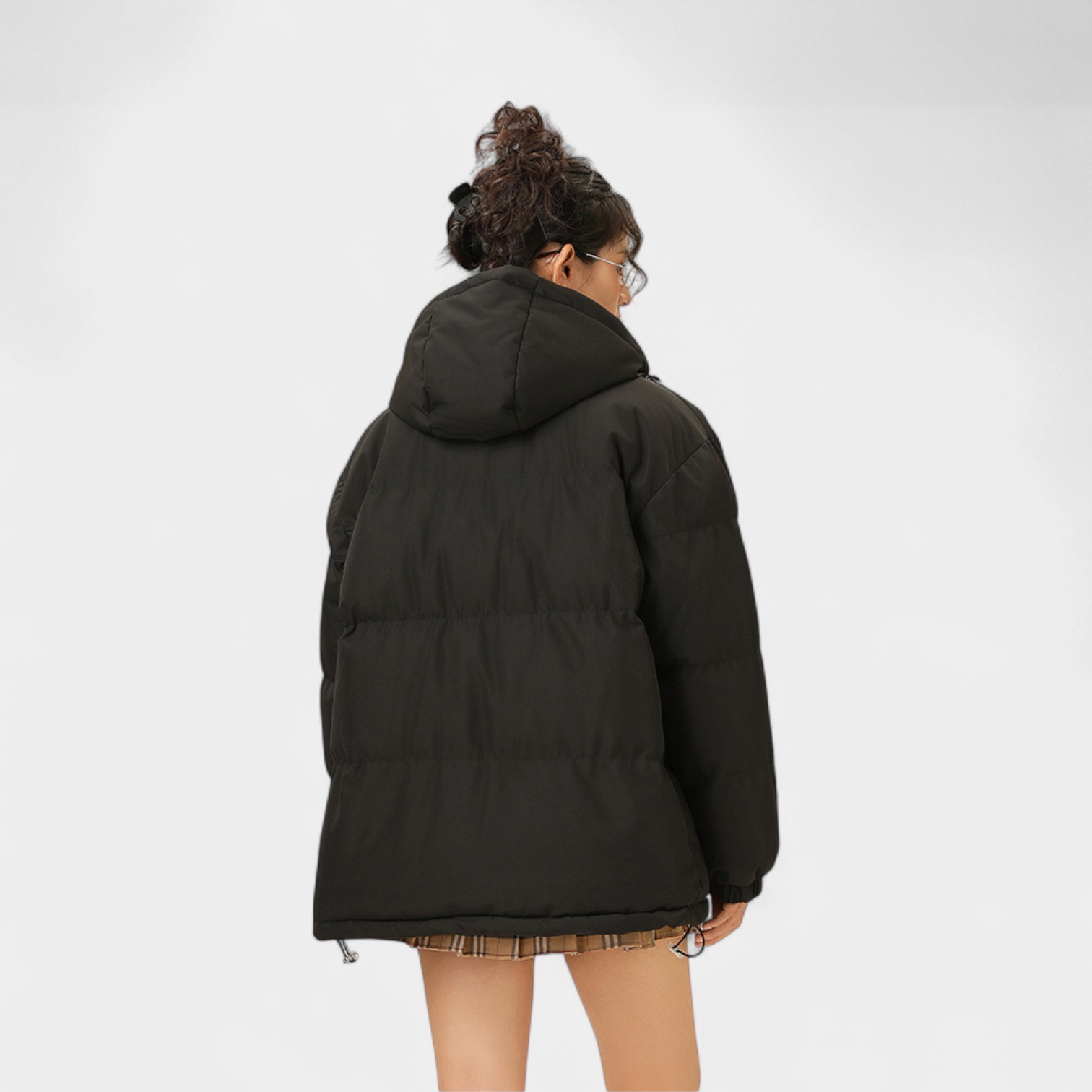 Women's Regular Fit Long sleeves Puffer Jacket - Image 2