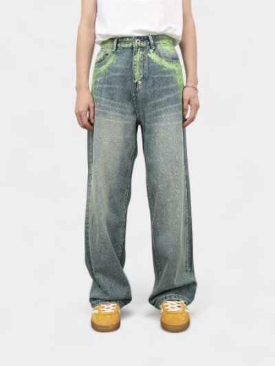 Men's Artistic print Jeans