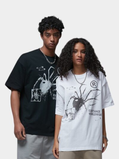 Unisex Artistic print Short sleeves T-Shirt