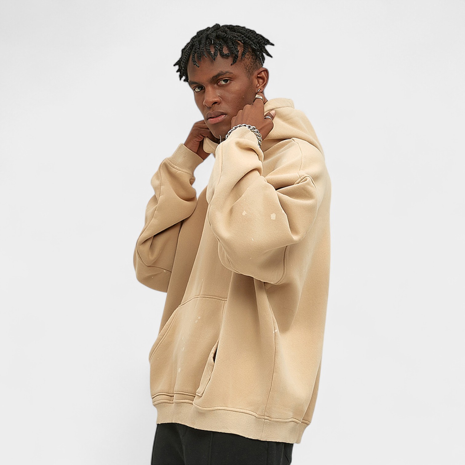 Unisex Oversized Long sleeves Hoodie - Image 5