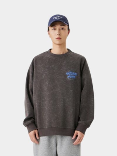 Men's Text print Long sleeves Sweatshirt