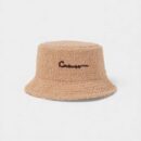 Fisherman hat spot wholesale winter lamb wool warm basin hat big head circumference solid color hat Japanese Tide brand wide brim basin hat