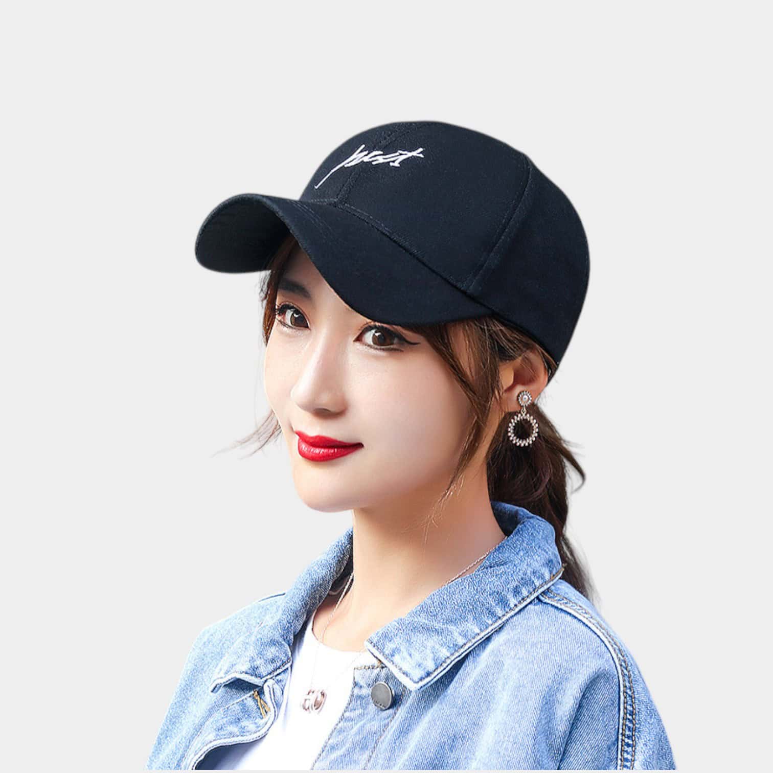Hat Women's Spring and Autumn New All-match Fashion Embroidered Letter Sun Hat Men's Youth Casual Student Baseball Cap