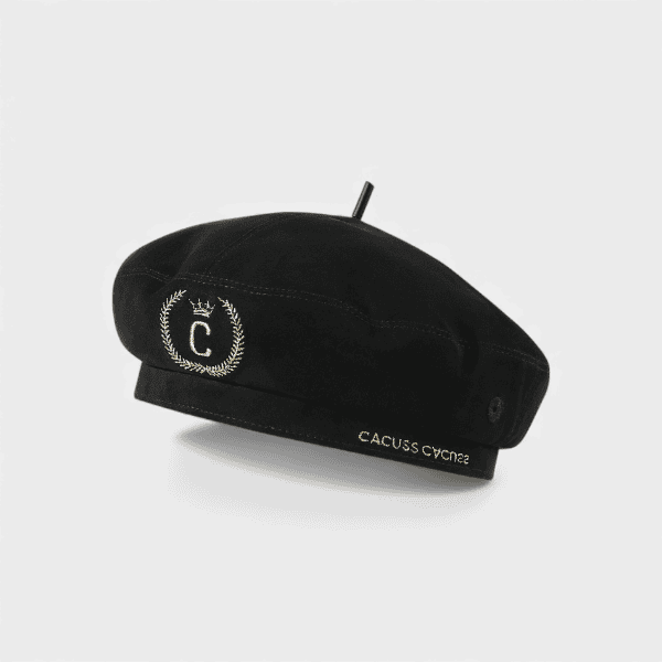 New in stock Women's beret wholesale Japanese simple retro painter hat warm autumn and winter big head circumference octagonal hat