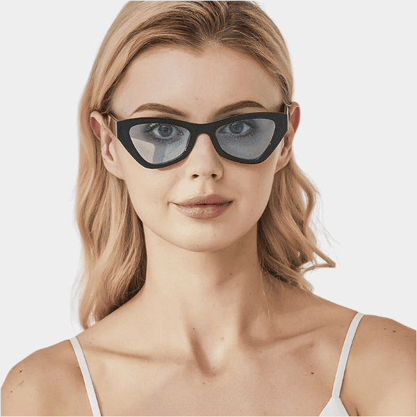 Oleo 2024 New European and American Fashion All-match Street Photoshoot Retro Cat's Eye Sunglasses for Men and Women