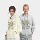 BE Men's Wear | Autumn 2024 American Tide Brand Buyer's Shop Butterfly Flowers Hooded Clothes for Men and Women