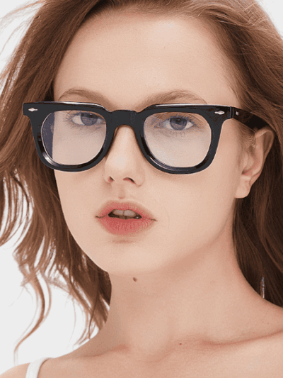 Oleo New Black Frame Grey Sunglasses Women's Square sunglasses Unisex Sunglasses