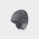 Winter New thickened snowflake ear protection knitted hat men's warm wool hat women's outdoor cycling cold-proof pullover hat