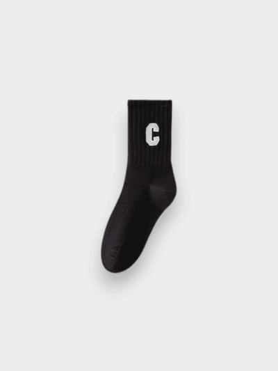 Women's Text print Sock