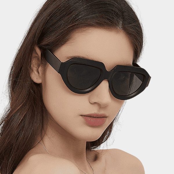 2024 personalized hip hop thick frame 5494 toad hot girl fashion sunglasses exaggerated street shot UV-proof sunglasses