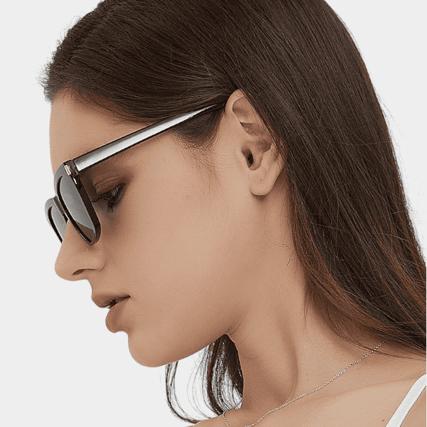 Retro 2024 Korean style 5663 UV-proof sunglasses hot girl personality sweet cool street shot sunglasses