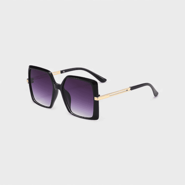 Frame square metal hollow leg fashion sunglasses 2024 new sunglasses wholesale half face sunglasses