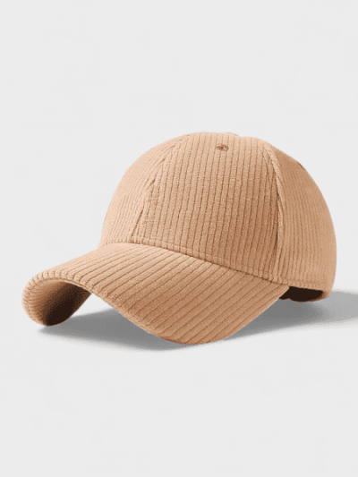 Autumn and Winter new baseball cap Women's corduroy big head circumference warm peaked cap Korean fashion Net Red hard top hat men